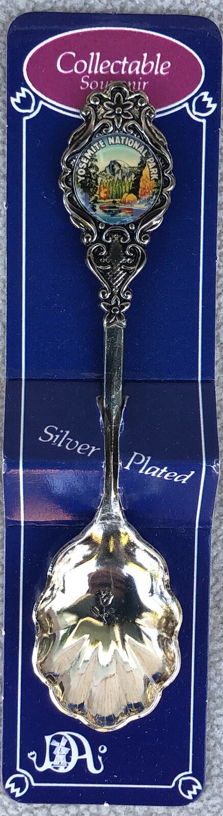 Vintage Yosemite National Park Half Dome Souvenir Spoon In Original Case – New