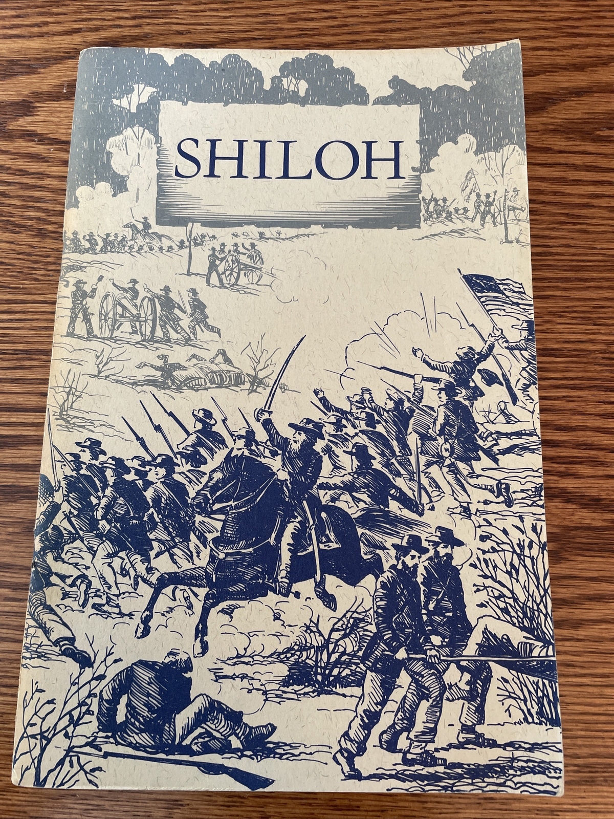 Shiloh National Military Park Tennessee Booklet Albert Dillahunty 1955