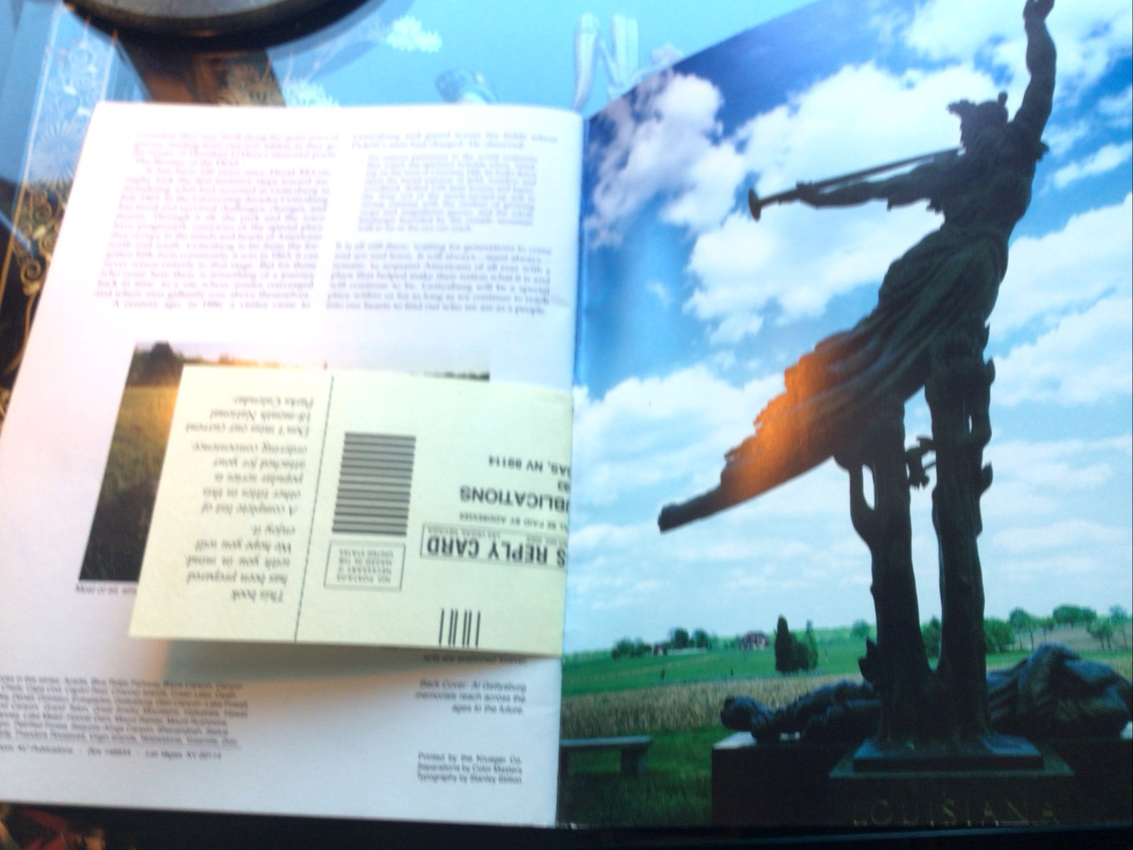 Gettysburg Souvenir Book Vintage 48 Pages 12 X 9. The Story Behind The Scenery