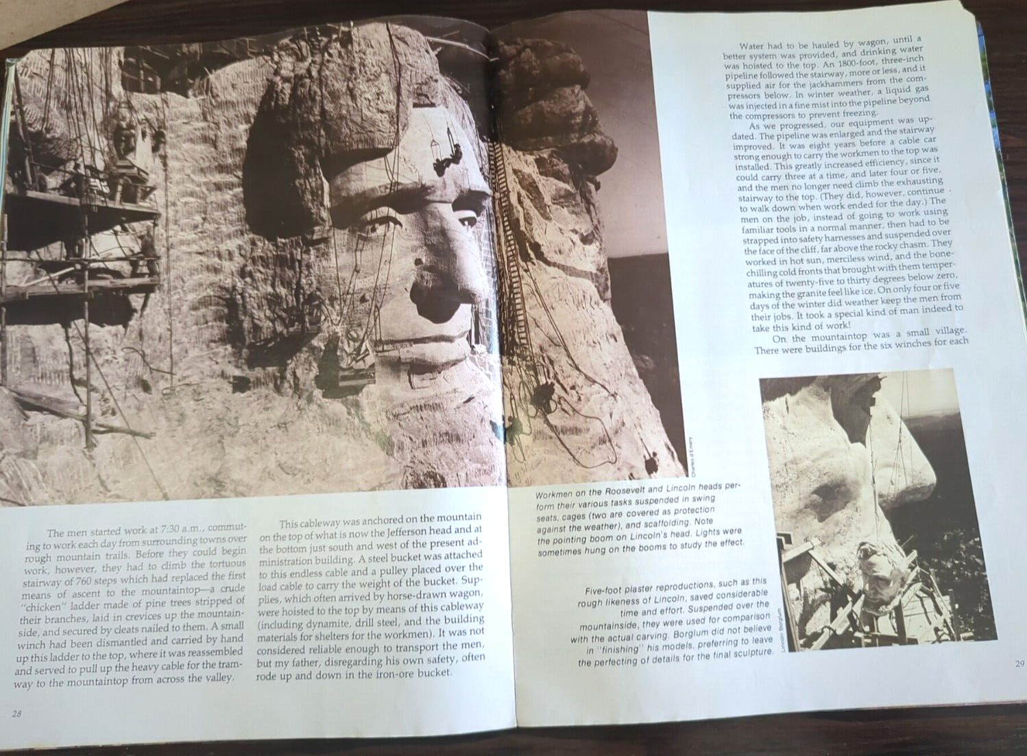 Mount Rushmore, The Story Behind the Scenery Photos, VTG, 1st Print, 1977