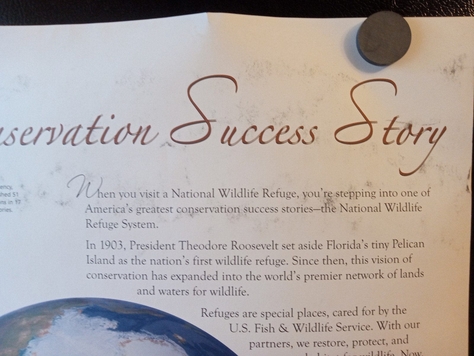 Lot of 3- Vintage National Forest Service Posters 100 yrs, Greatest Good, Refuge
