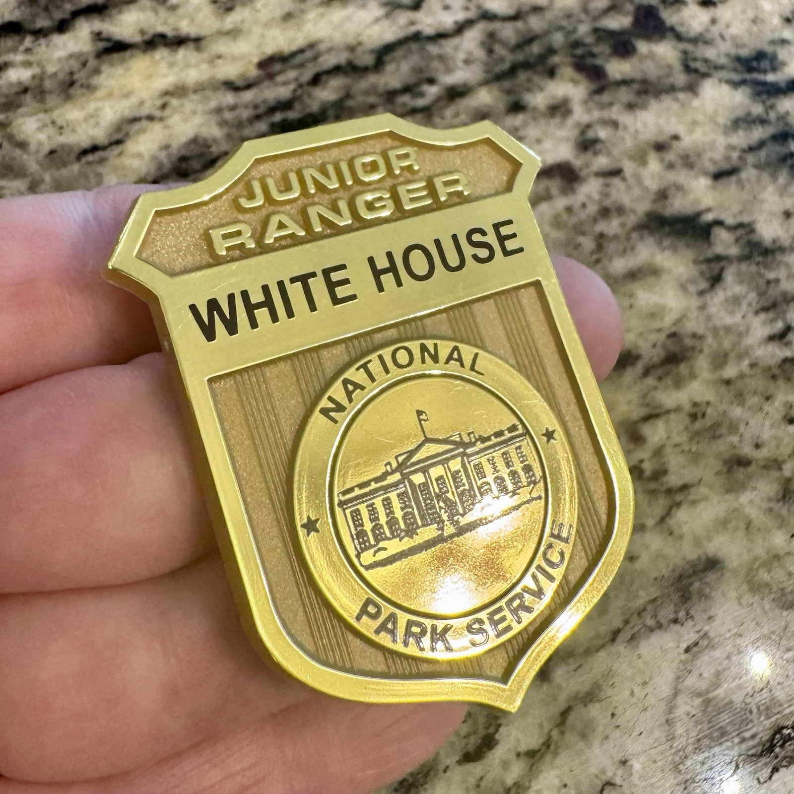 NPS Junior Ranger Badge & Token White House