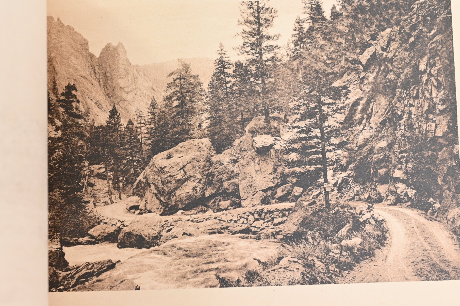 Antique Scenes of Estes Park Rocky Mountain National Park Photo Book W T Park