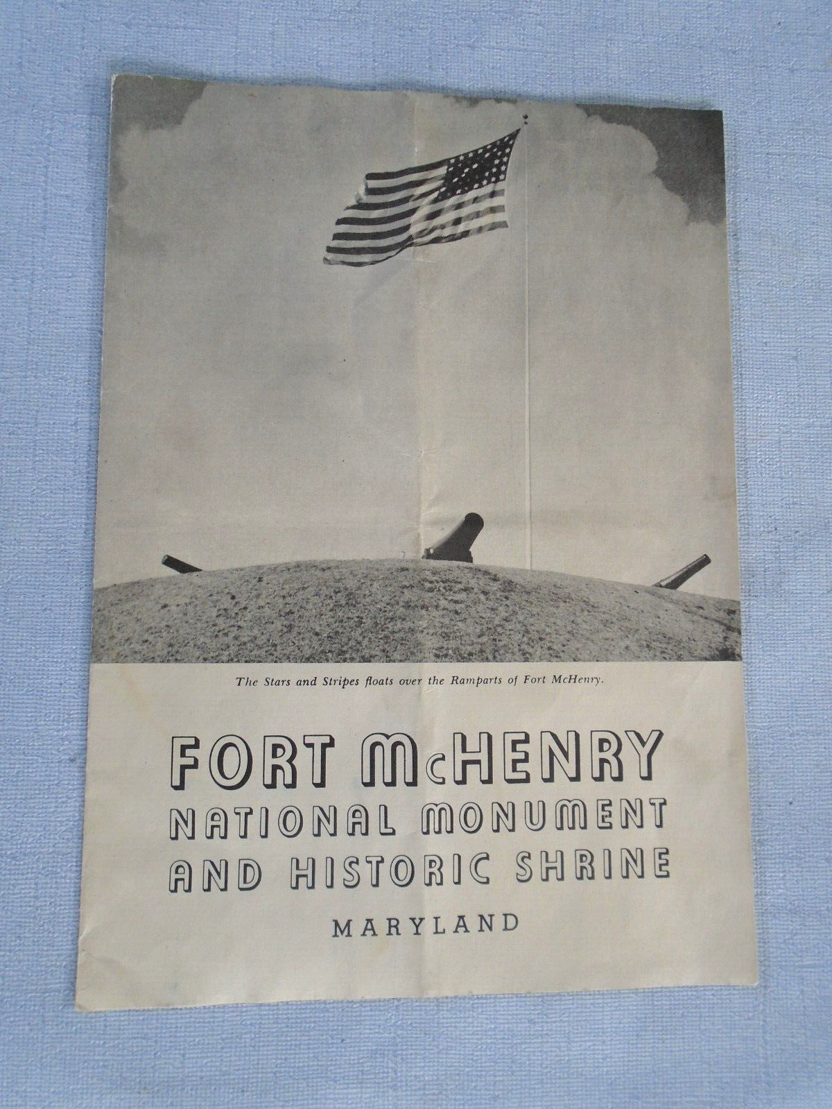 Fort McHenry National Monument 1942 guide