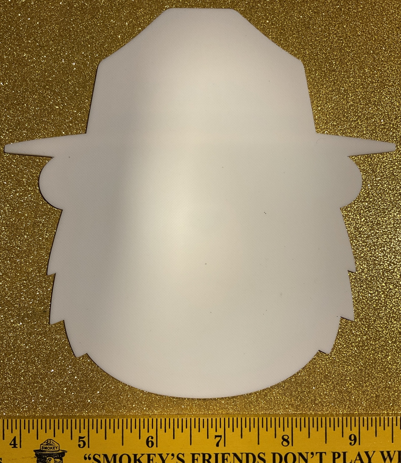 (1) ORIGINAL RARE SMOKEY THE BEAR IN HAT RUBBER JAR OPENER CSTORE MORE C PICS