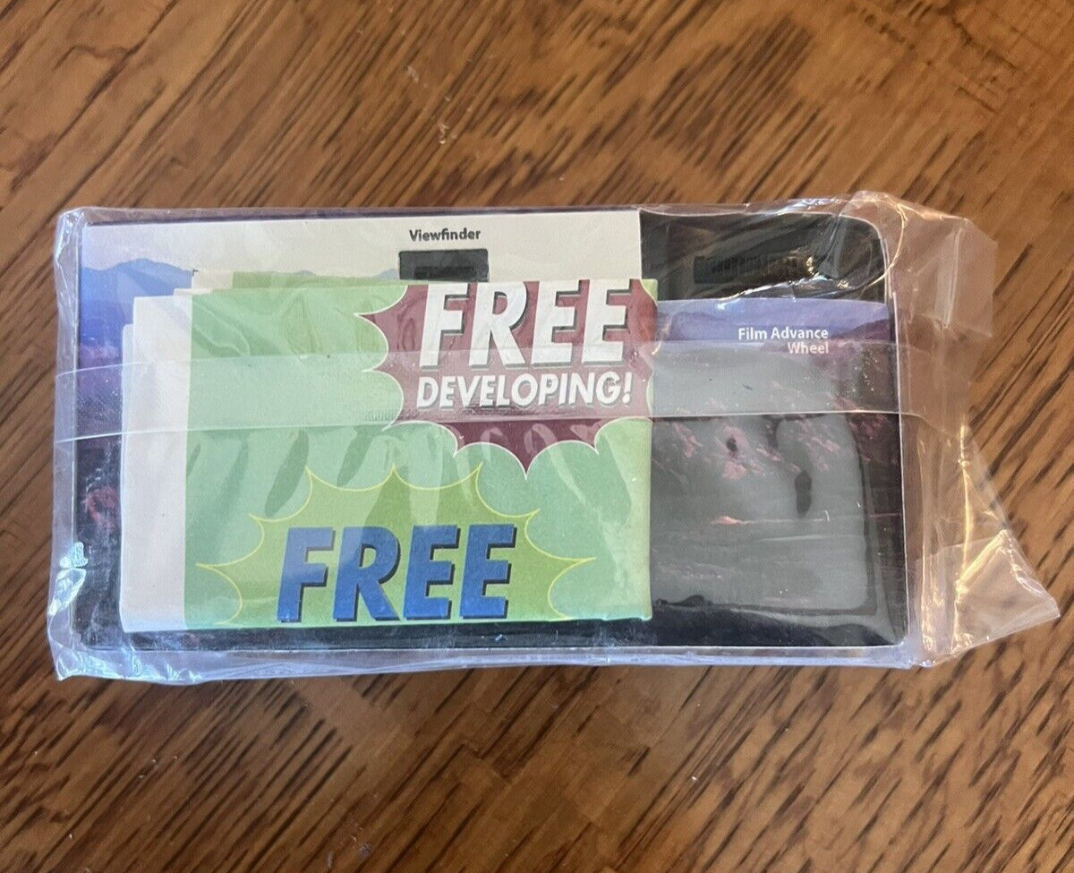 Zion National Park Souvenir Sealed Camera NOS 2008 35MM St George, UT