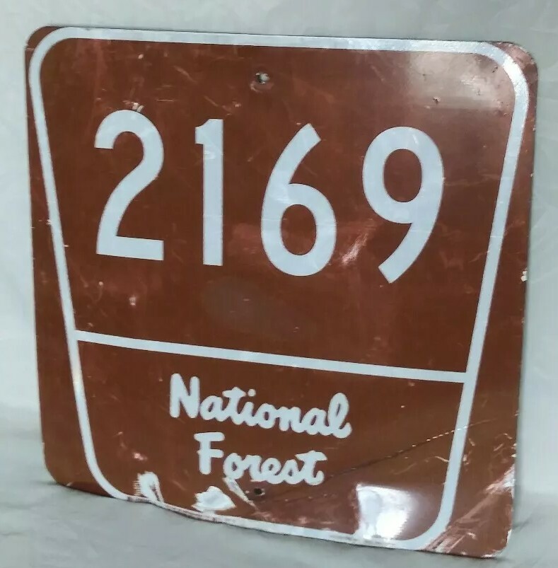 Authentic, Used, and Retired, Wisconsin Chequamegon-Nicolet National Forest Sign