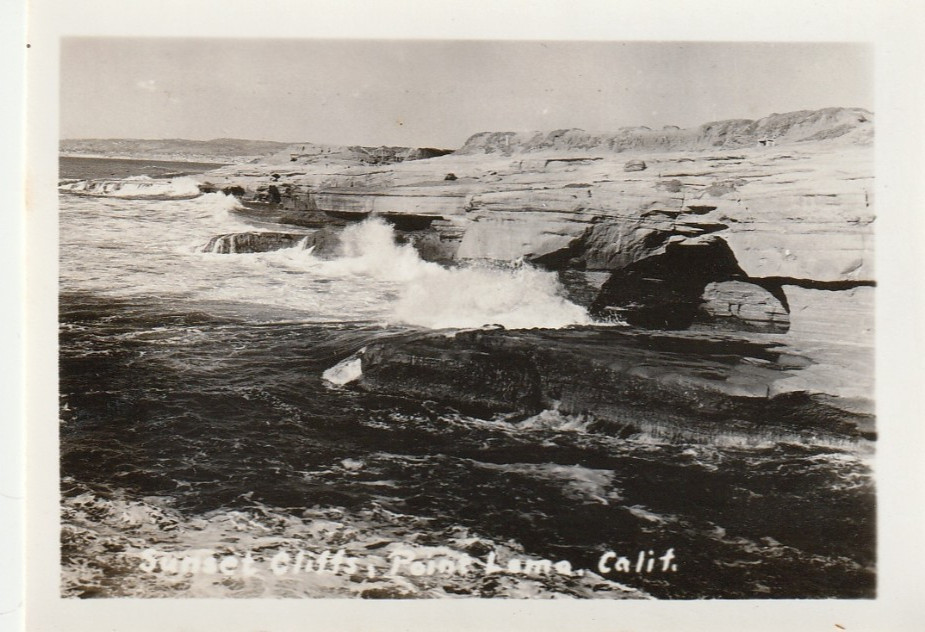 Point Loma, California Souvenir 10 Mini B&W Photos, 1920’s, Unused RPPC