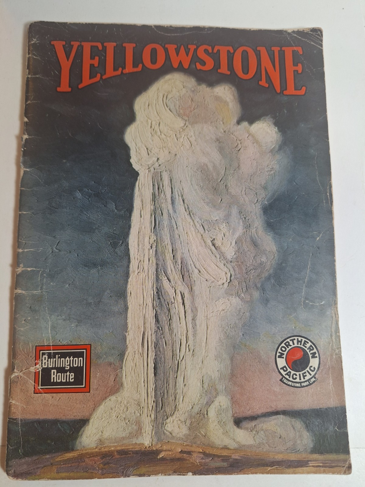 Vintage Northern Pacific RR ‘Magic Yellowstone’ National Park 1930’s Travel Book