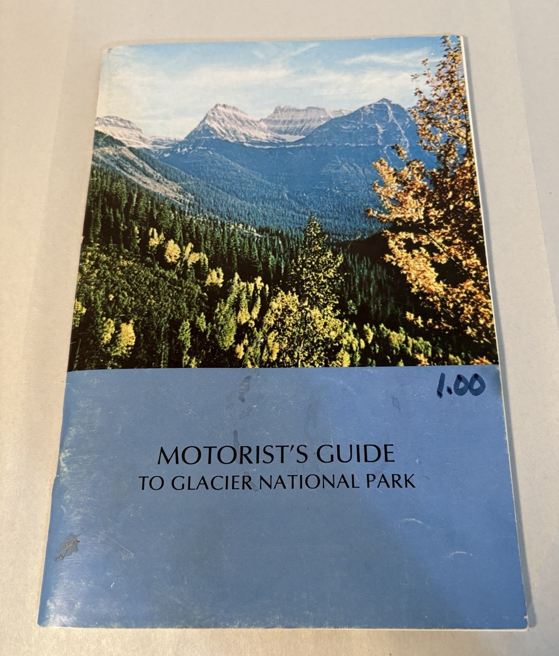 VTG 70s Glacier Nat’l Park Book Bundle; Glacier & Waterton Lakes, Logan Pass+