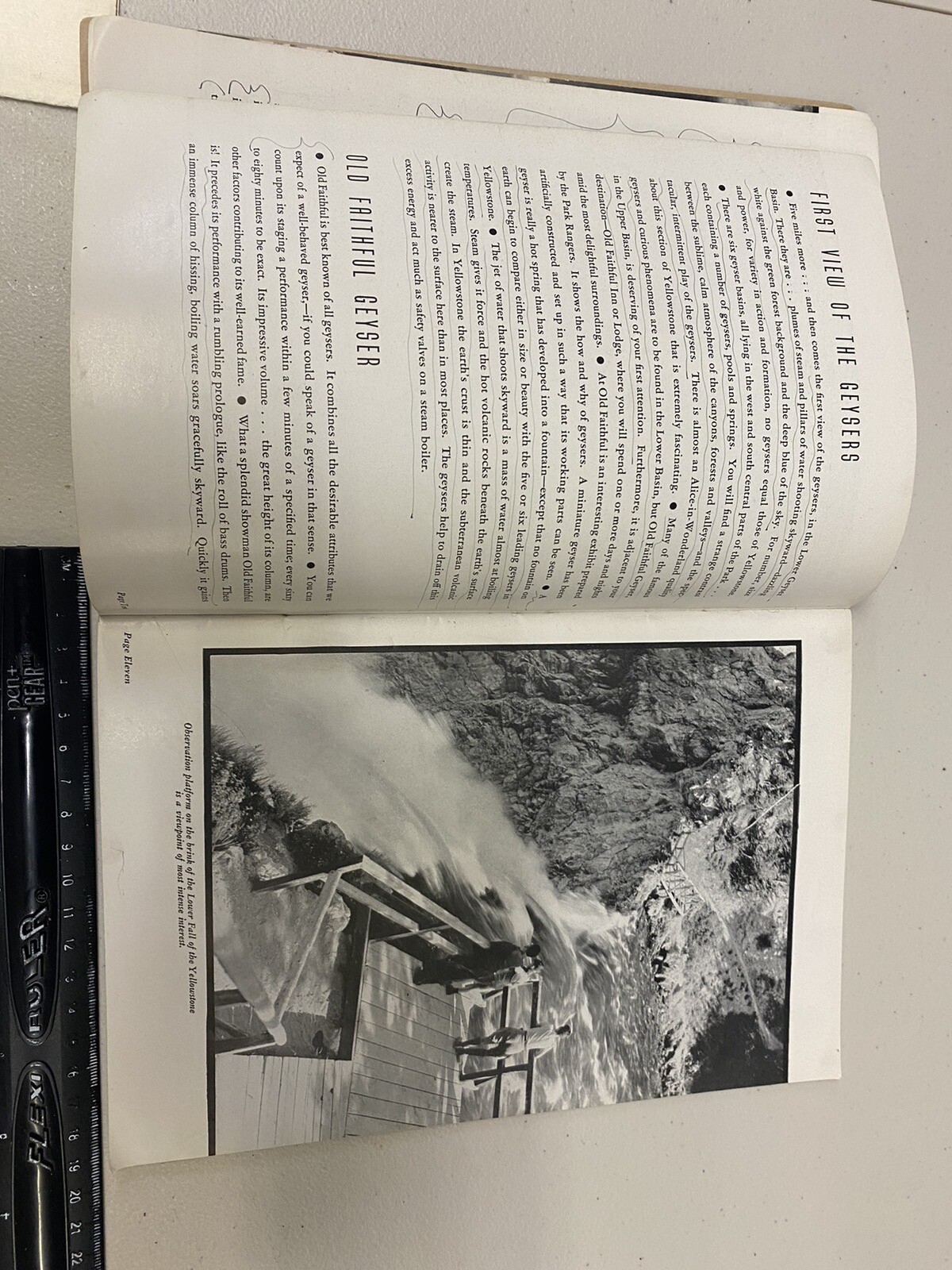 1930sTRAVEL PROGRAM YELLOWSTONE & GRAND TETON NATIONAL PARKS BY UNION PACIFIC RR