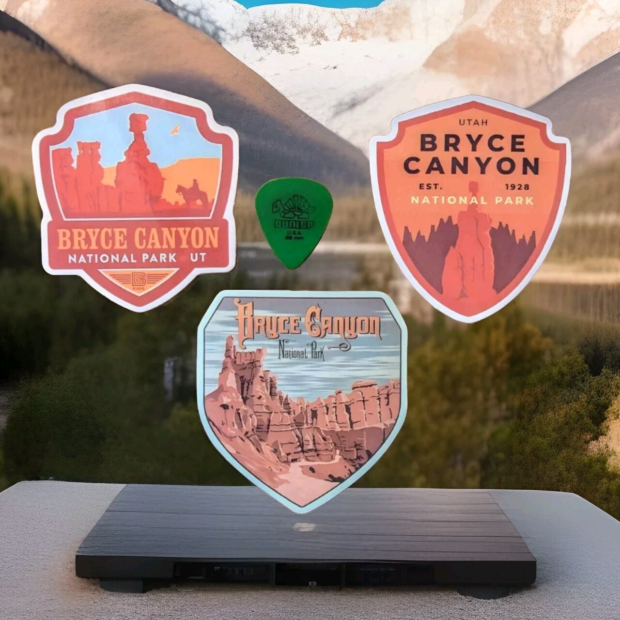 Set Of Three 3″ Bryce Canyon Park Sticker Decal