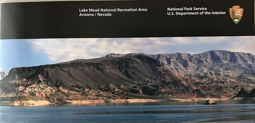 New LAKE MEAD NRA NATIONAL PARK SERVICE UNIGRID BROCHURE/MAP Out of Print