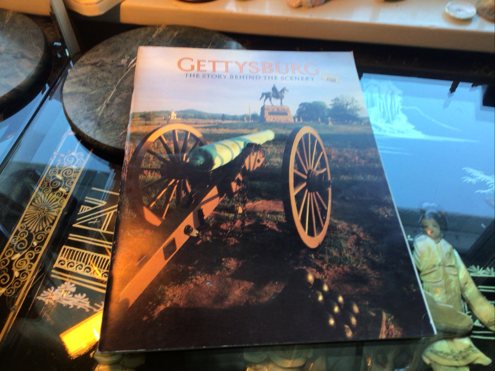 Gettysburg Souvenir Book Vintage 48 Pages 12 X 9. The Story Behind The Scenery