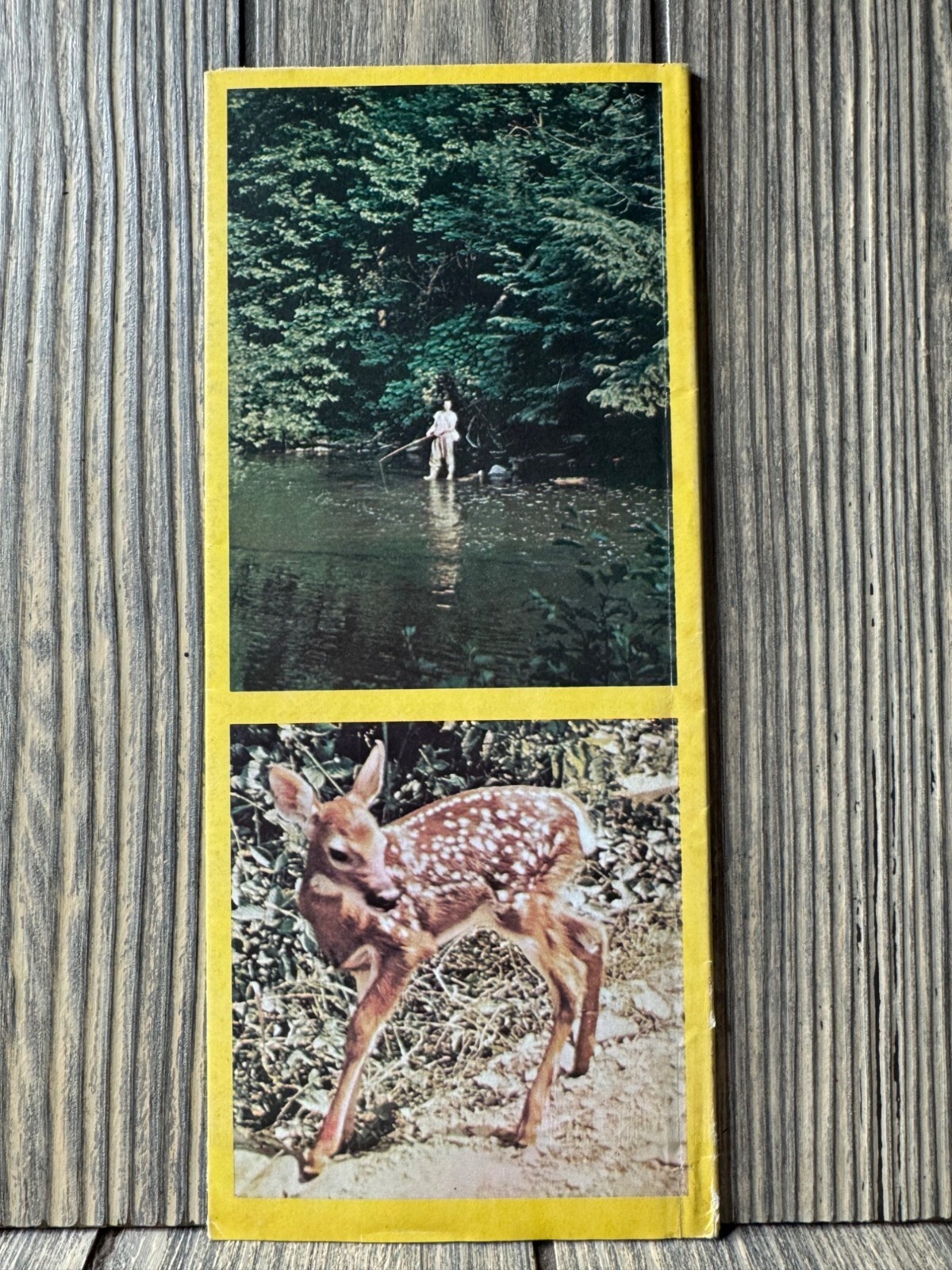 Vintage Ohio State Parks Camping Guide Brochure