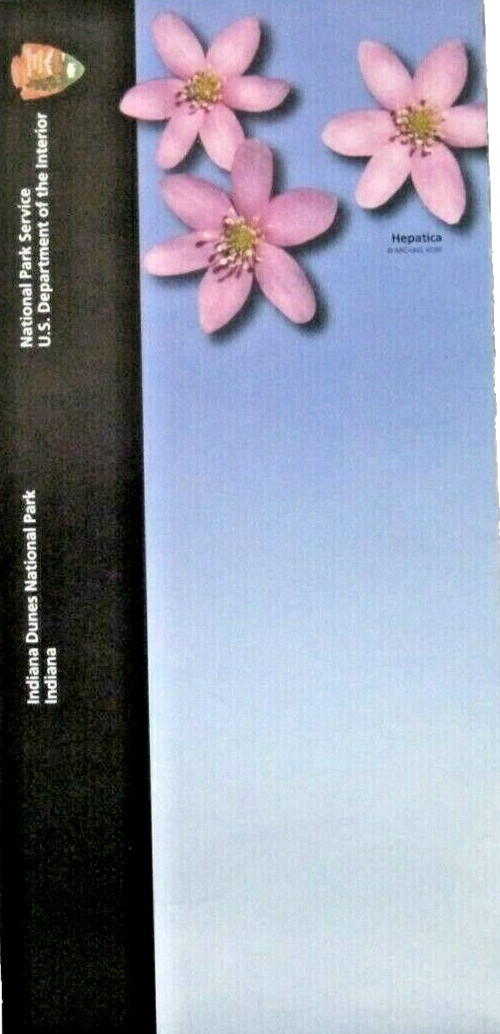 Indiana Dunes National Park National Park Service Unigrid Brochure Map