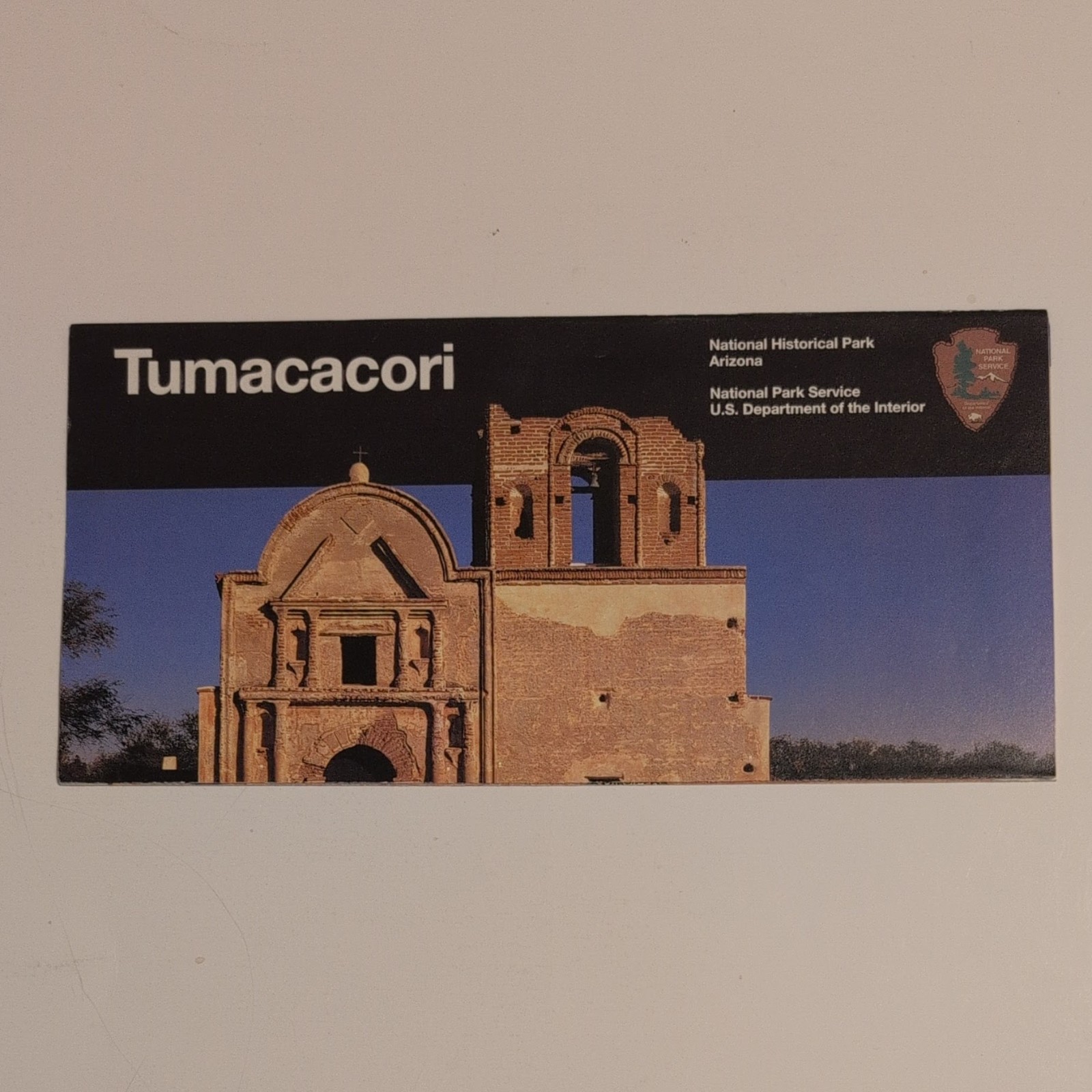 Tumacacori National Park Service NPS Unigrid Brochure GPO 2006 Reprint 2000