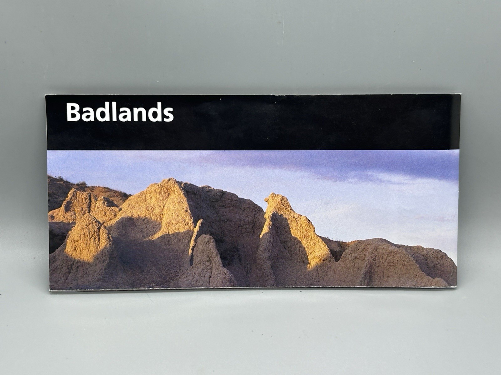 Badlands National Park Service South Dakota NPS Unigrid Brochure Foldout Map