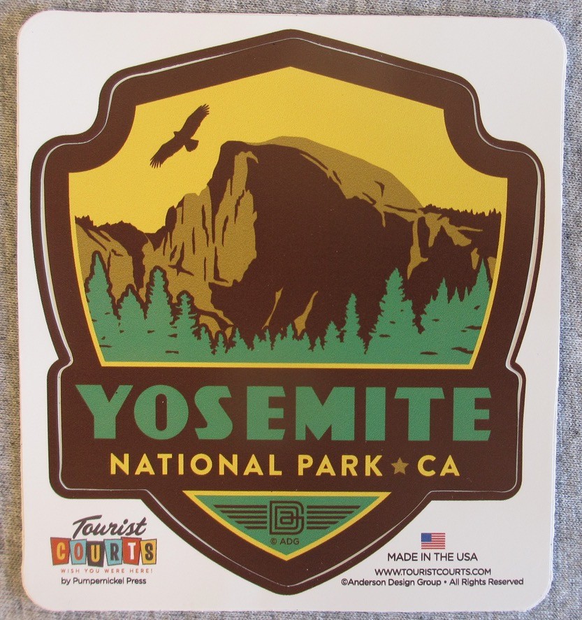 Yosemite National Park Vinyl Sticker New