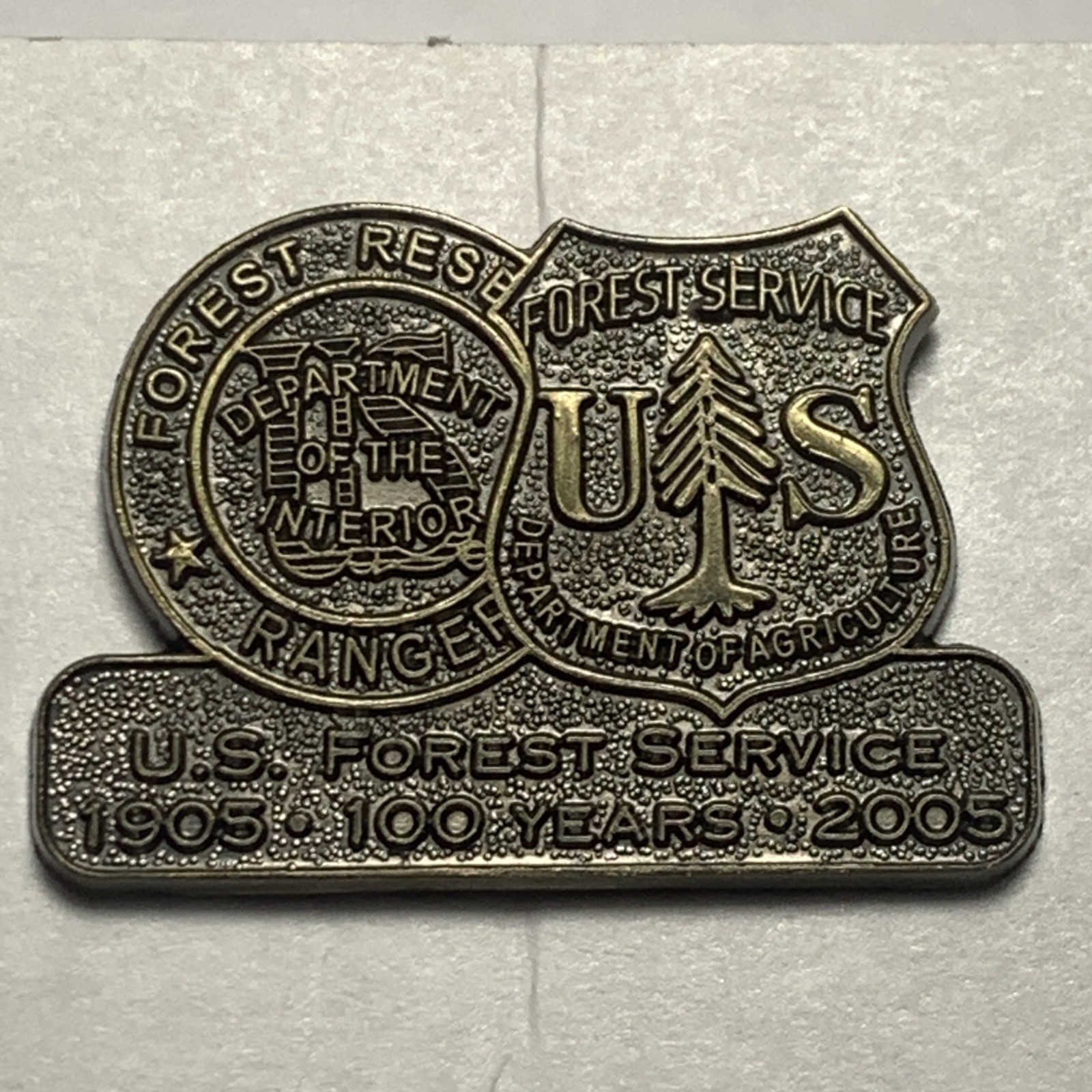 US Forest Service 1905-2005 -USDA 100th Anniversary pin
