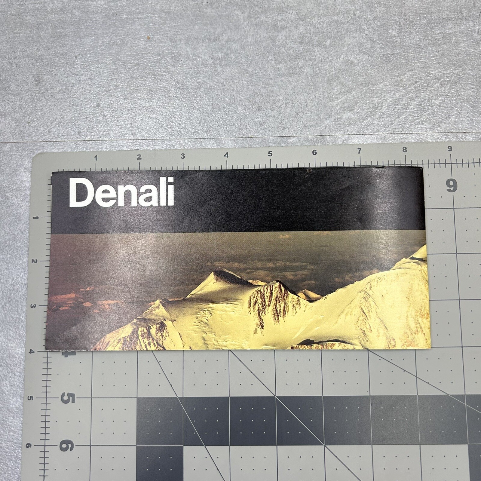 1996 Denali National Park & Preserve Alaska US Dept of the Interior Unigrid Map