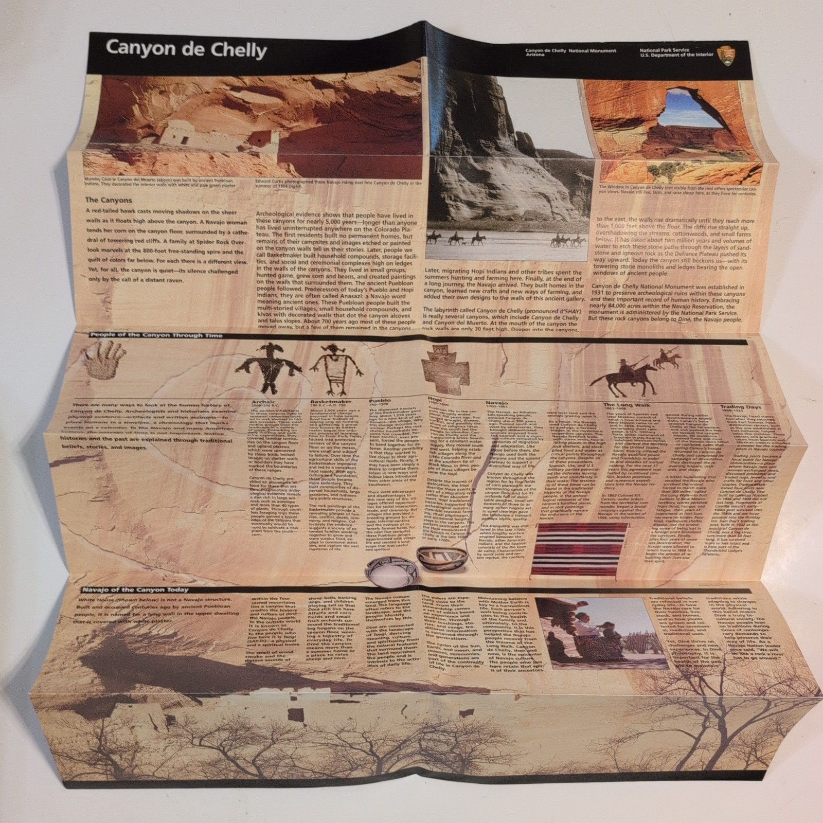 Canyon de Chelly National Park Service NPS Unigrid GPO 2006 Reprint 2006