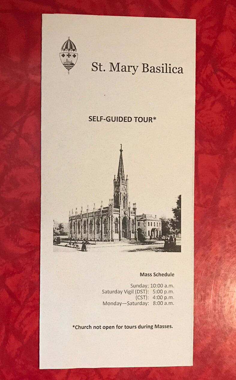 ST. MARY BASILICA – NATCHEZ MISSISSIPPI BROCHURE