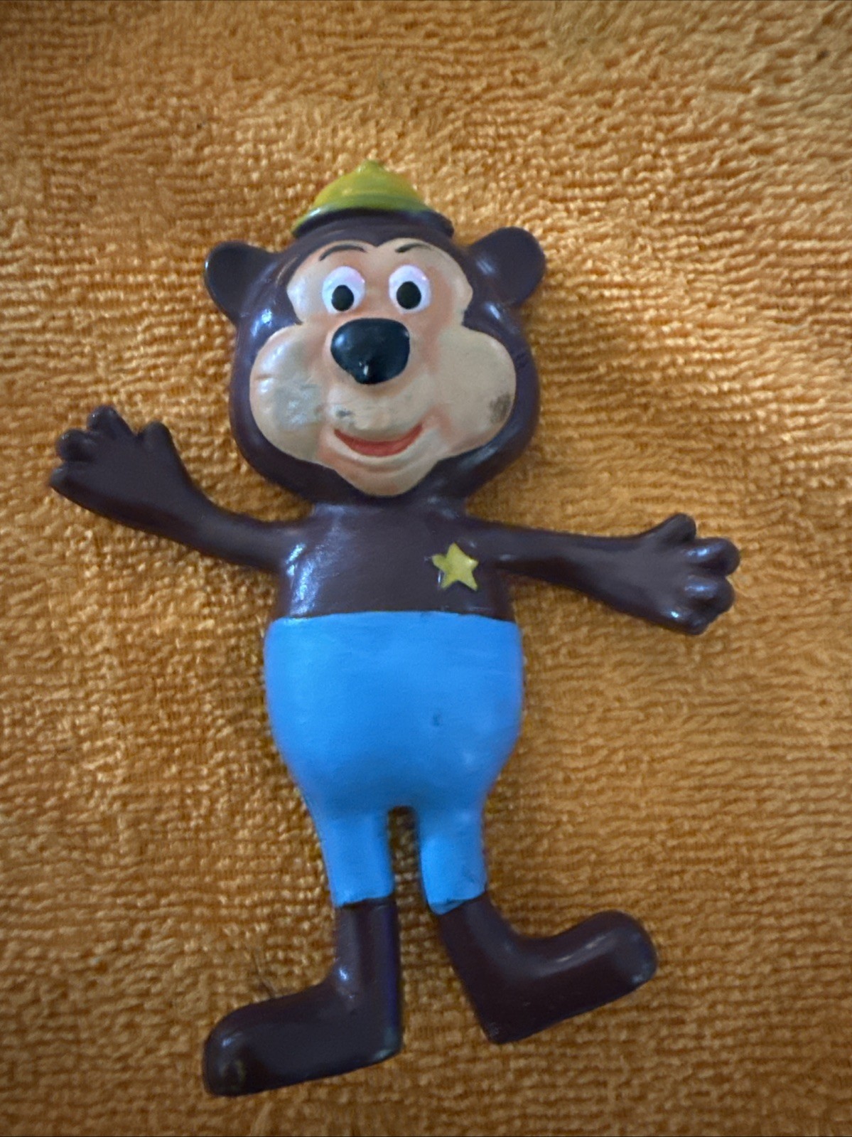 Vintage 60’s Smokey the Bear Bendy Bendem Figure 5″ Hong Kong RARE