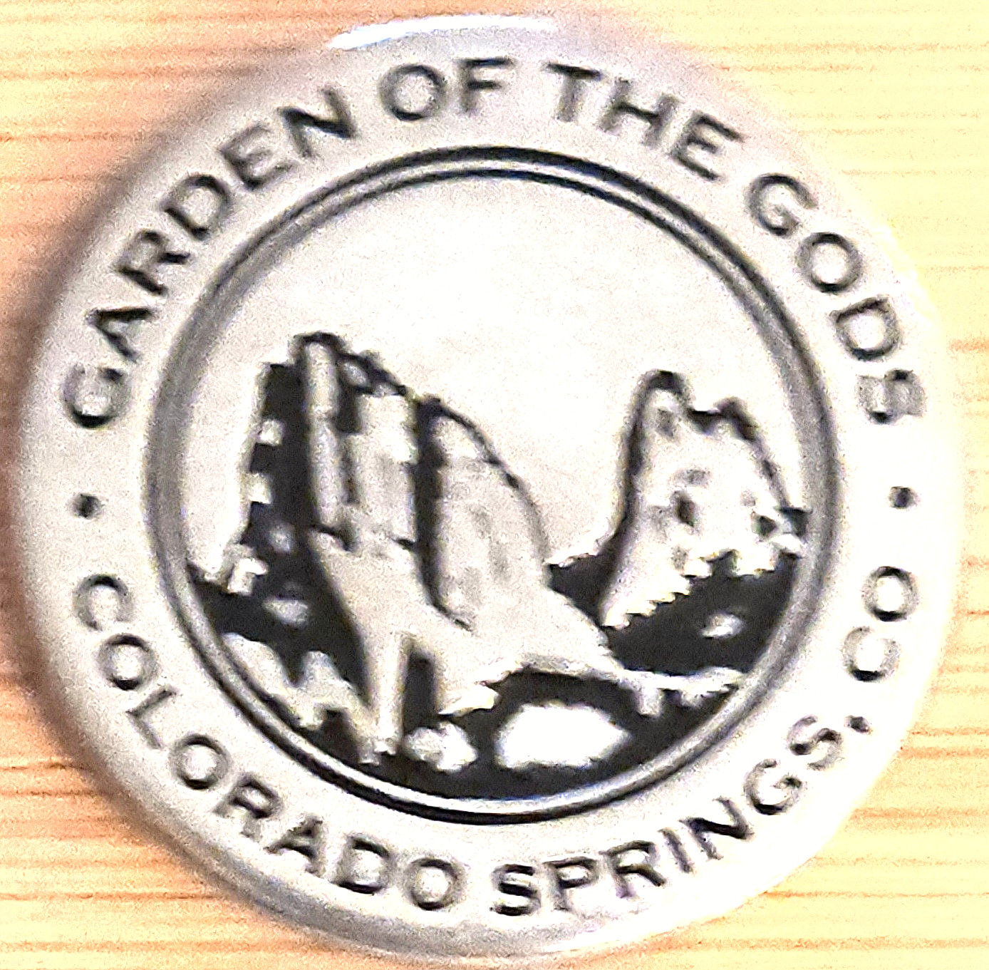 GARDEN OF THE GODS – NATIONAL PARK TYPE TOKEN – COLORADO