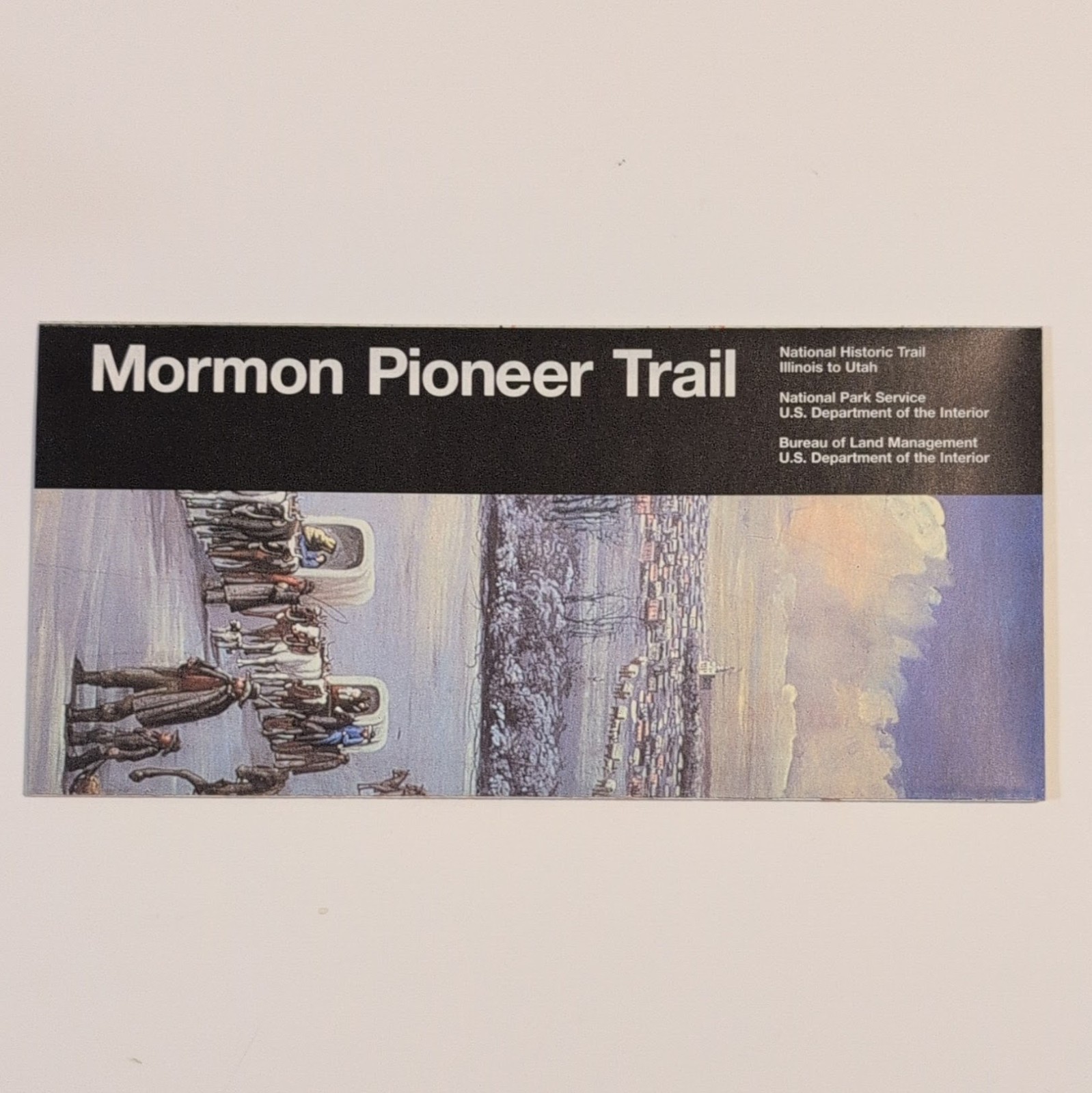 Mormon Pioneer Trail National Park Service NPS Unigrid GPO 2000 Reprint 1996