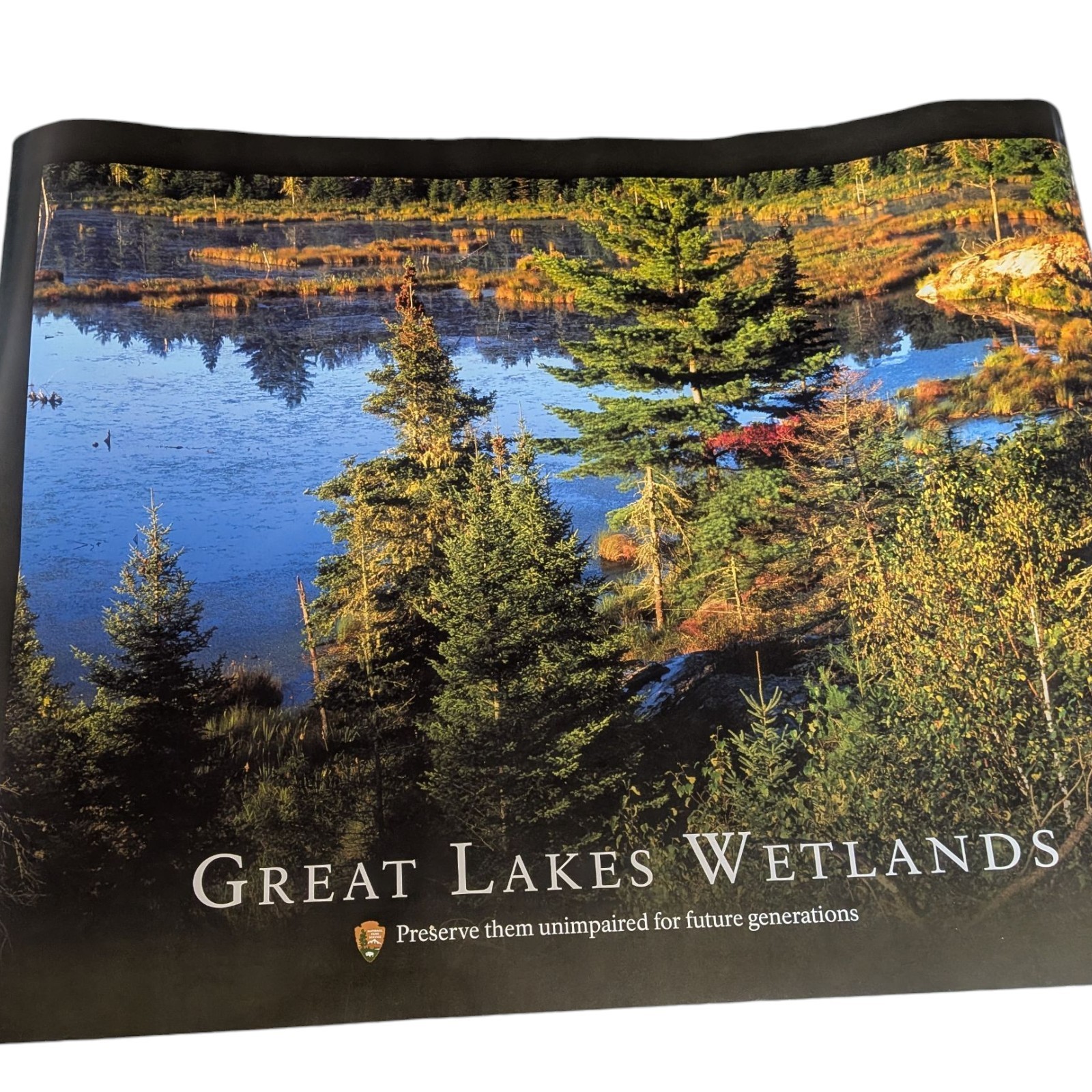 4 -Great Lakes National Park Service 24×18 2 Sided Posters Lakes Forest Dunes