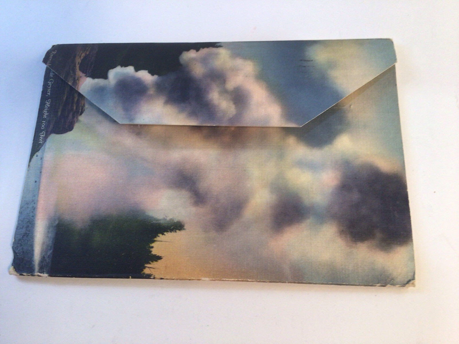 Souvenir Folder Of Postcards From Yellowstone National Park Series “C” 1946