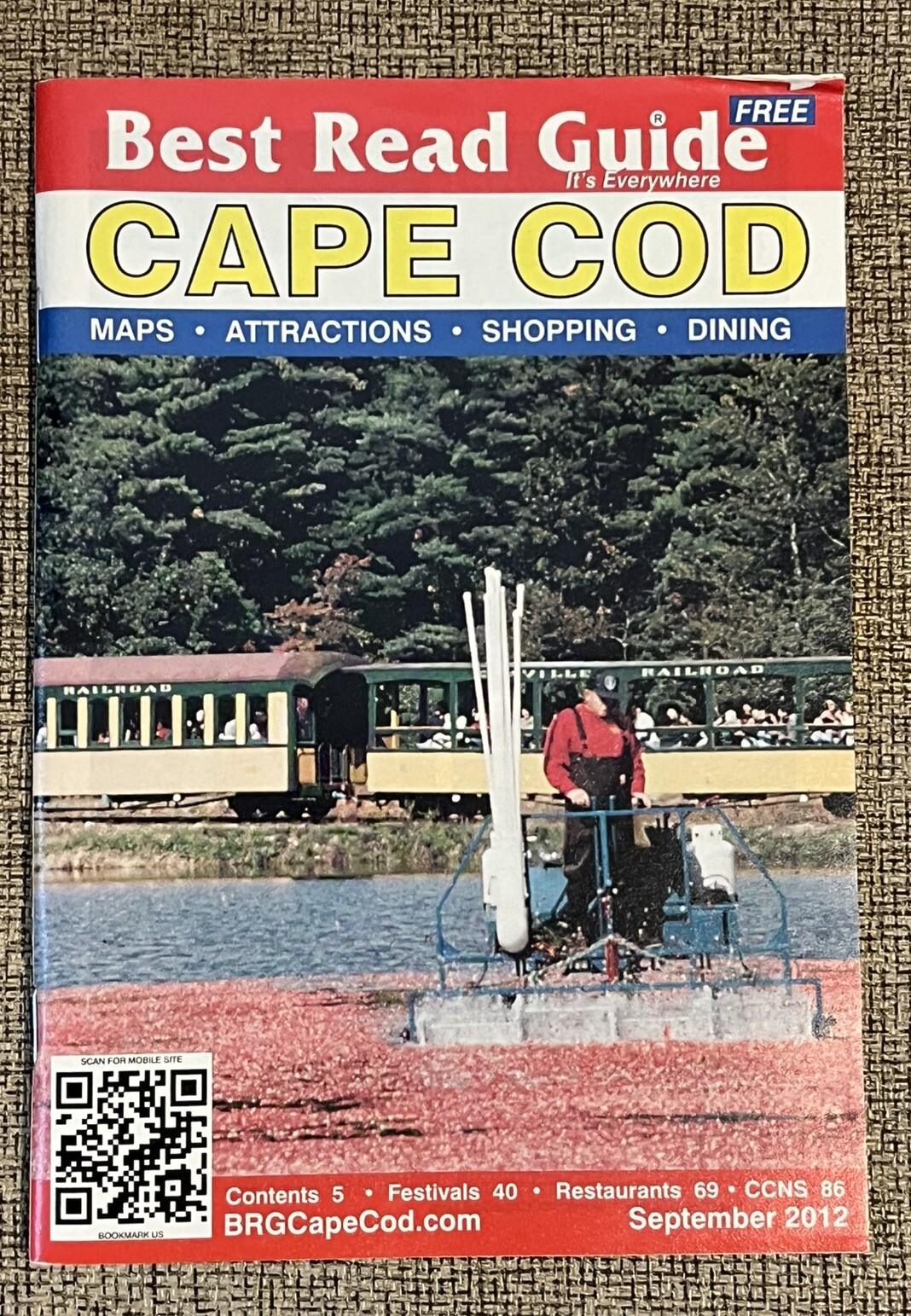 BEST READ GUIDE CAPE COD 96-PAGE VISITOR’S GUIDE SEPTEMBER 2012