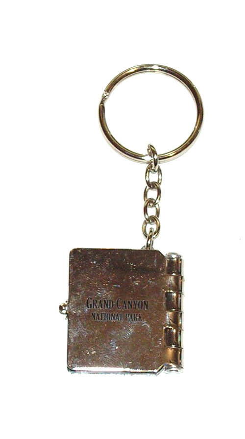 Grand Canyon National Park Keychain Picture Book Fob AZ Souvenir Key Ring