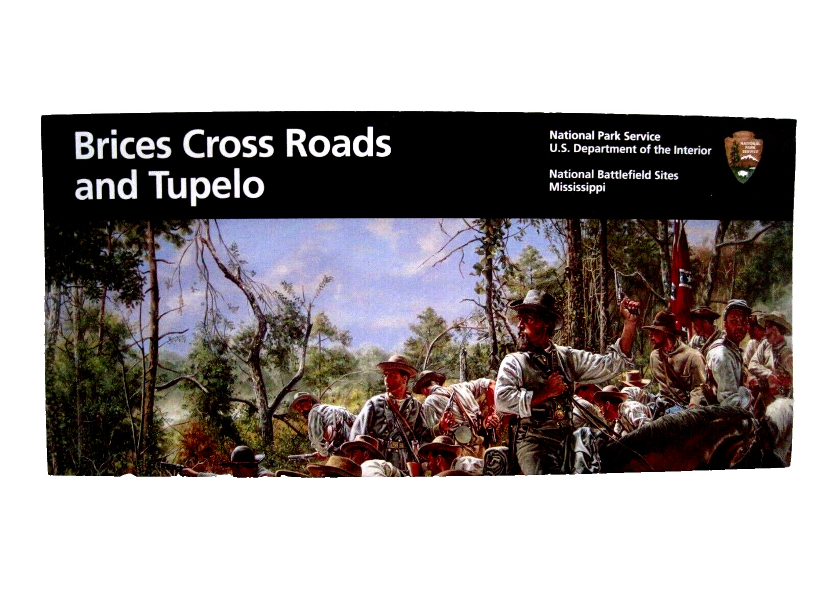 Brices Cross Roads & Tupelo Battlefield National Park Service Unigrid Brochure