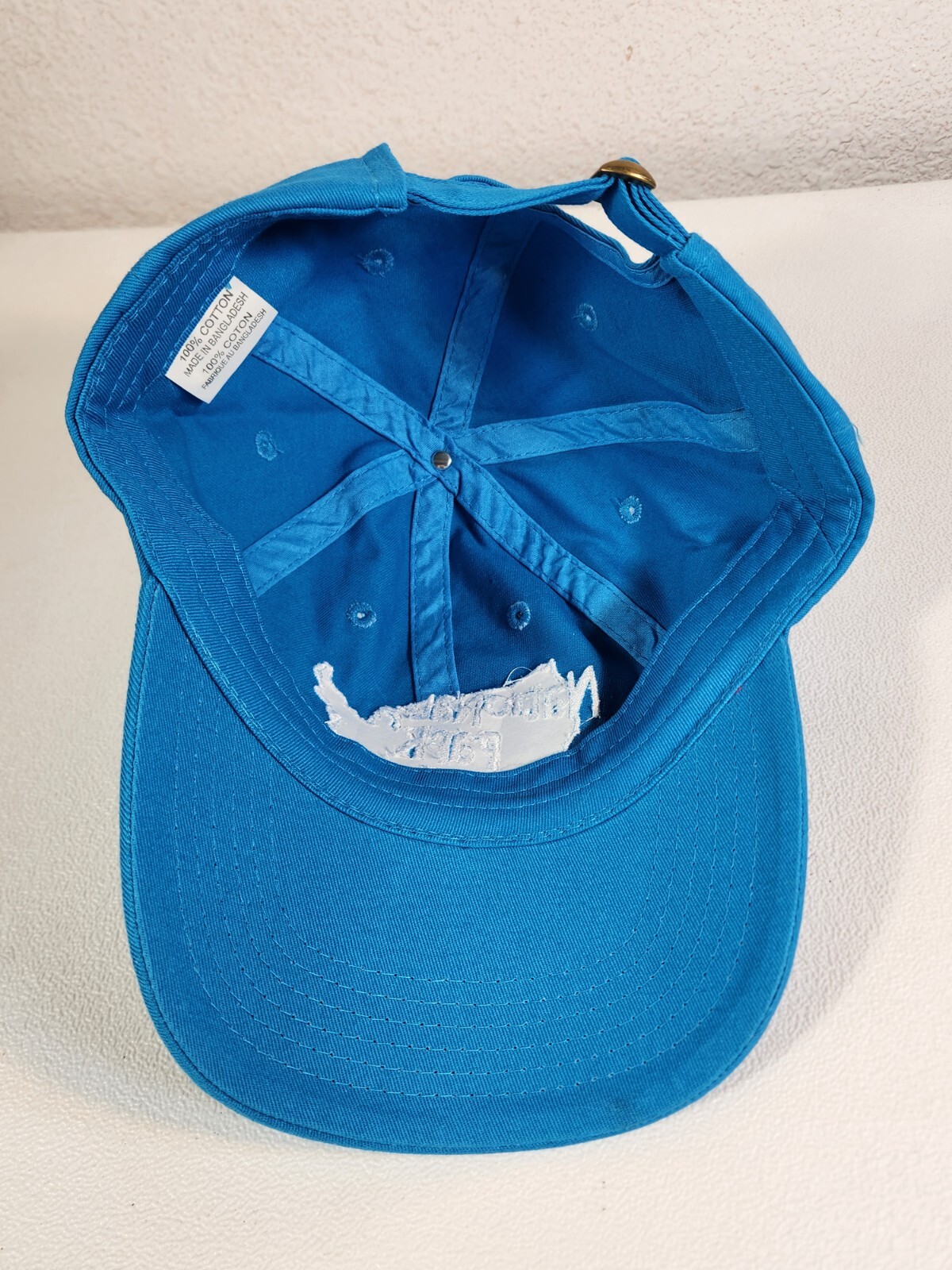 National Parks Junkie Unisex Adult Size Baseball Cap Hat Adjustable Blue