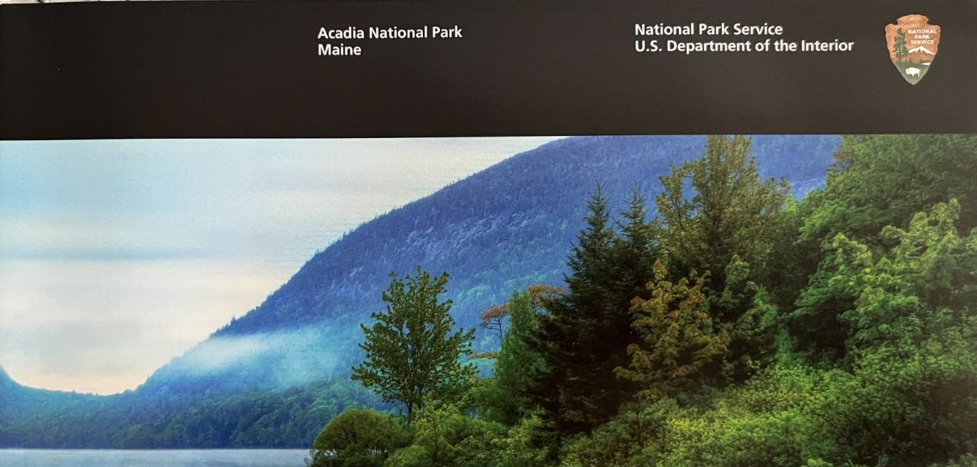 Newest ACADIA NP – Maine NATIONAL PARK SERVICE UNIGRID BROCHURE/MAP GPO 2025