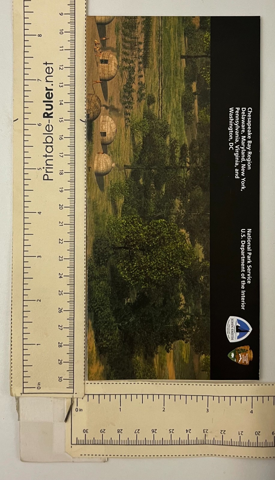 2010s Captain John Smith Chesapeake National Historic Trail NPS Travel Brochure