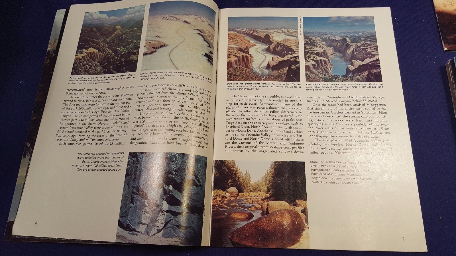 1977 YOSEMITE The Story Behind the Scenery Paperback Book KC Publications