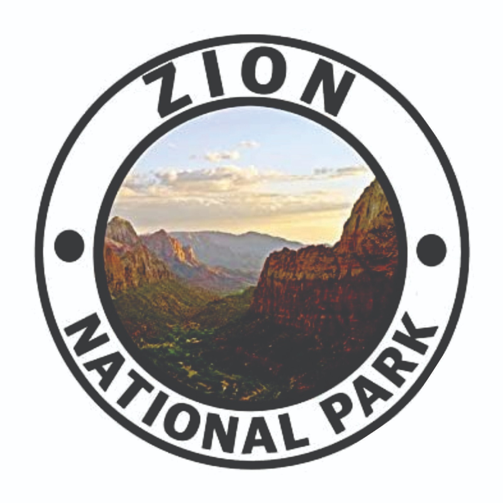 Zion National Park Sticker Utah National Park Decal