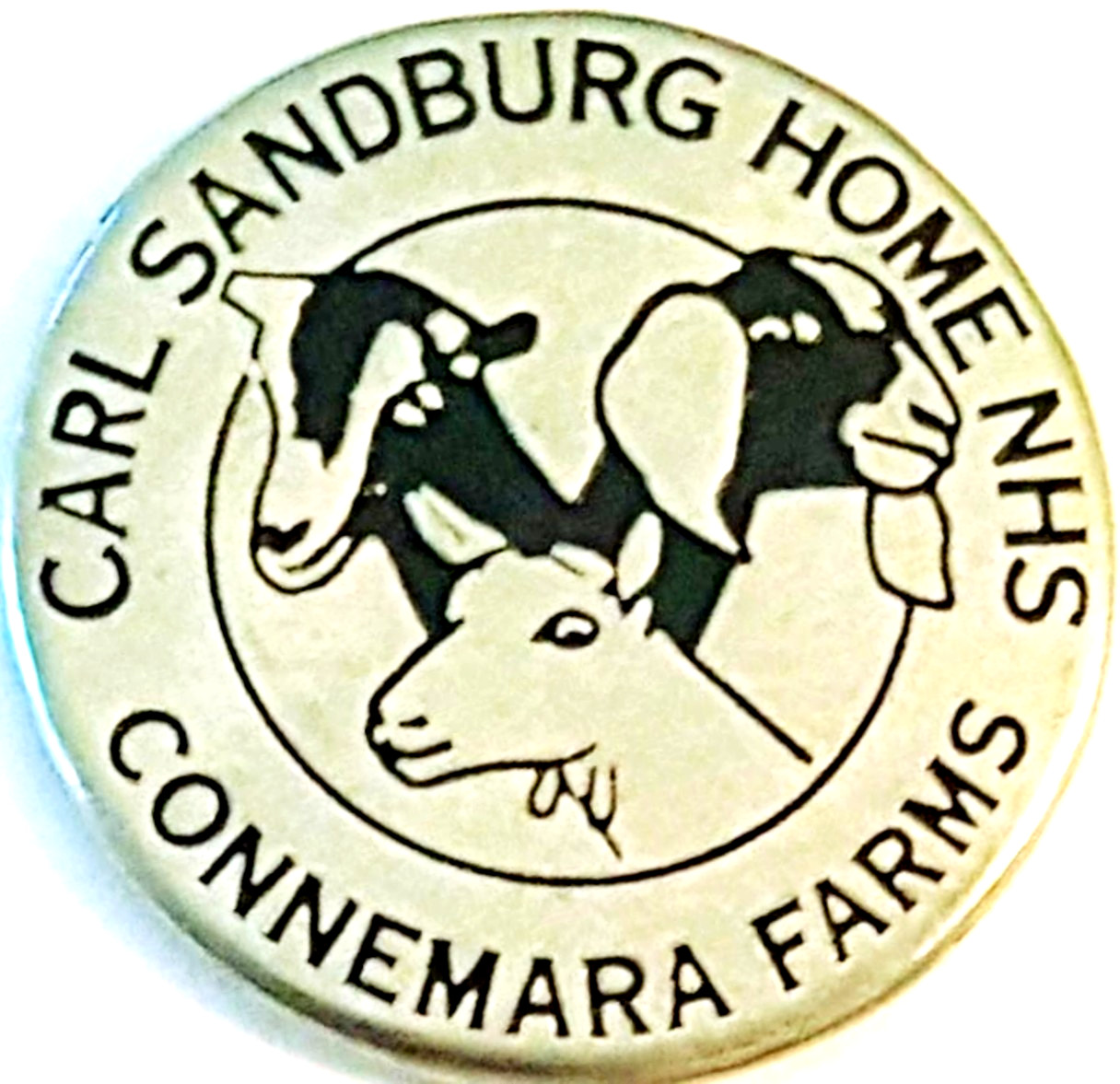 CARL SANDBURG HOME – NATIONAL HISTORIC SITE – GOATS PARK TOKEN – NORTH CAROLINA