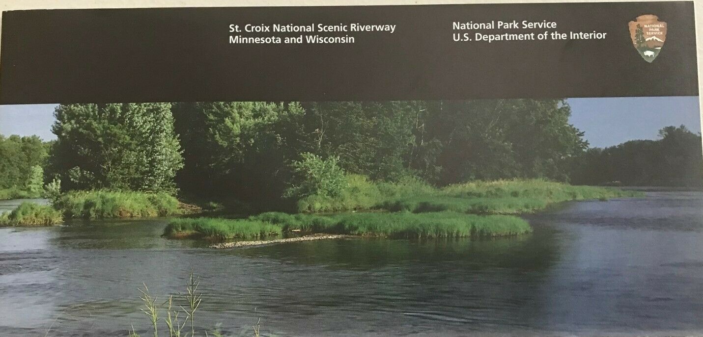 2026 ST. CROIX SCENIC RIVERWAY NATIONAL PARK SERVICE UNIGRID BROCHURE/MAP New