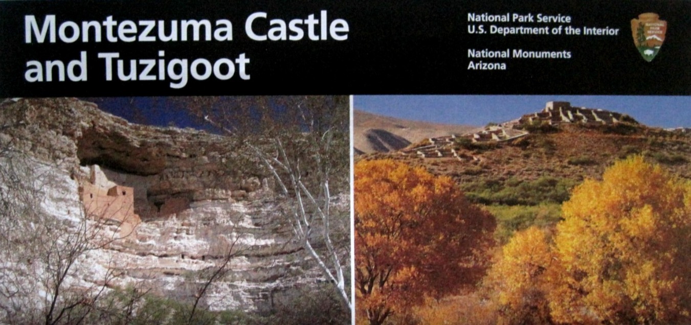 Montezuma Castle And Tuzigoot National Monuments Park Service Unigrid Brochure