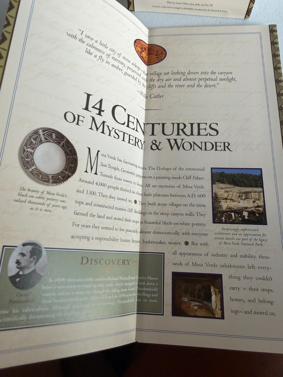 Vintage Mesa Verde National Park SW Colorado Brochure Guide x 2!