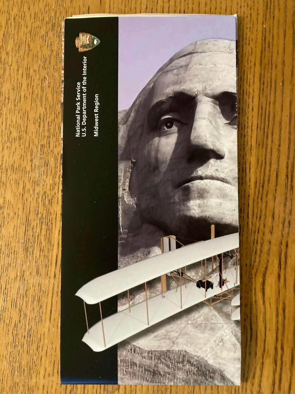 NATIONAL PARK S IN THE MIDWEST Brochure Map Guide Unigrid Indian Black History