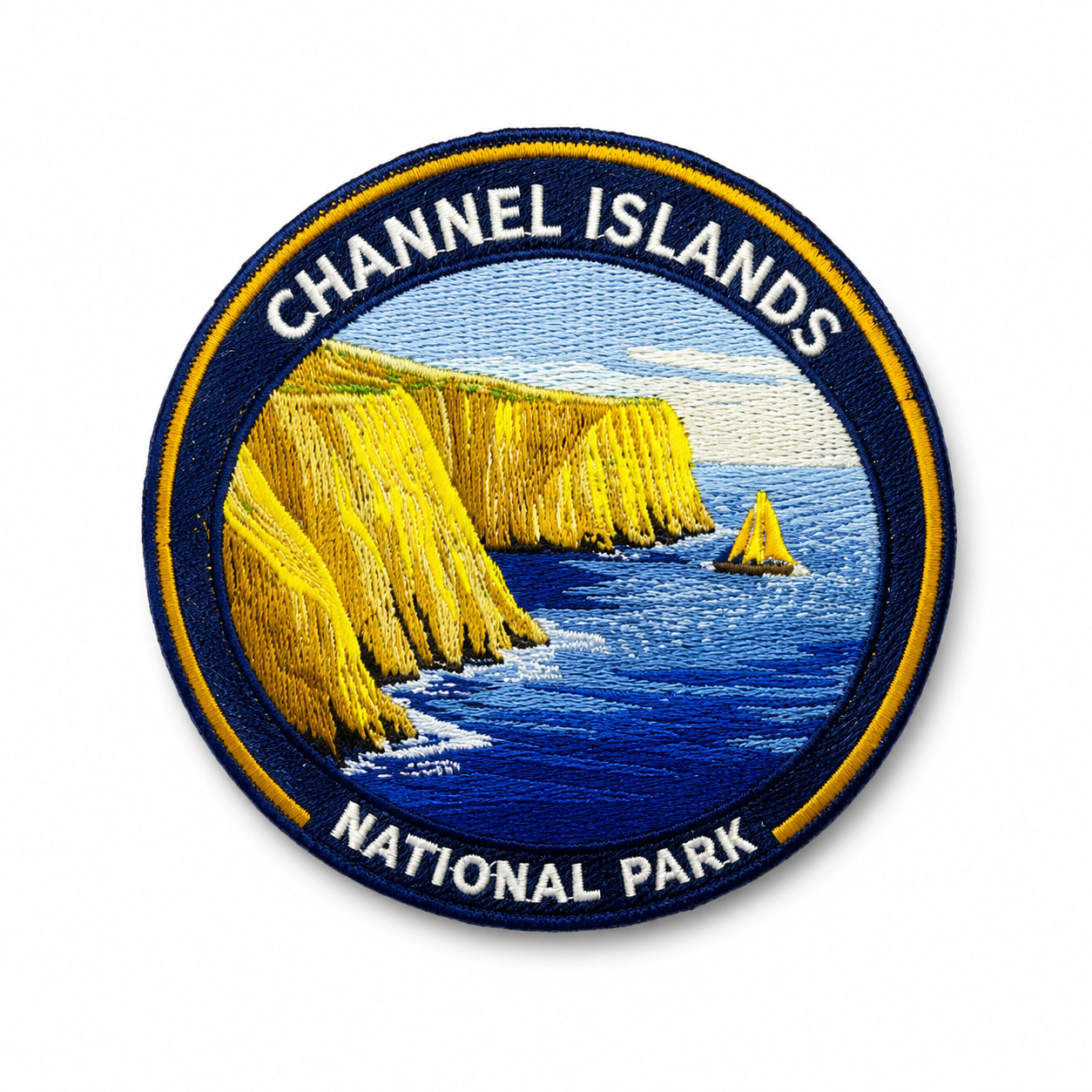 Channel Islands National Park Patch Iron On Embroidered Travel Souvenir Badge
