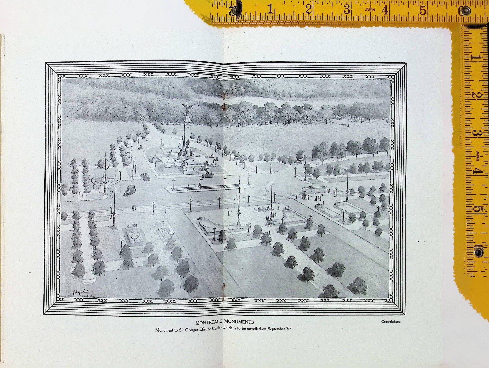 1914 Montreal – Travel and Tourist guide – Vintage