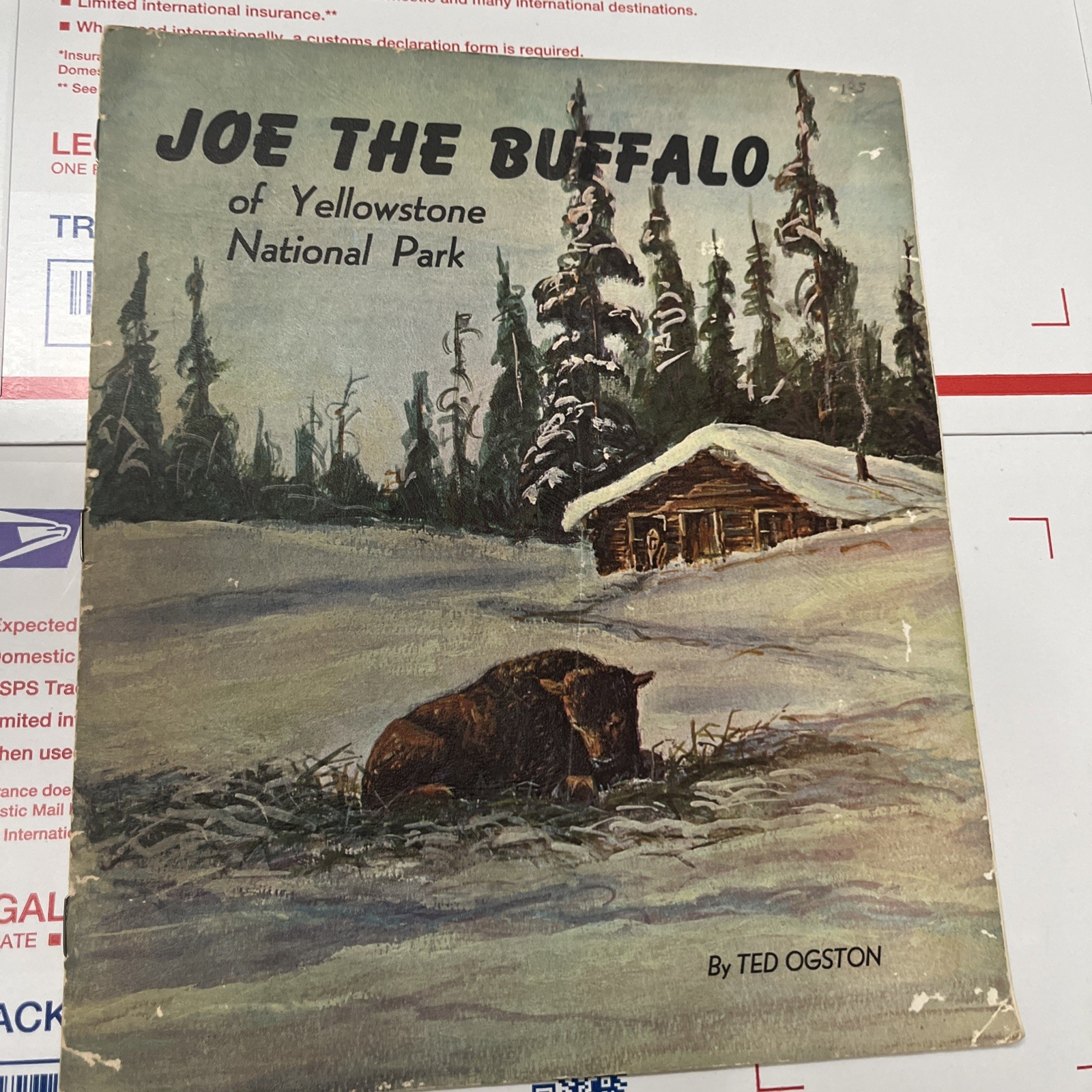Vintage Yellowstone National Park & Buffalo Bill Cody Country Story Book