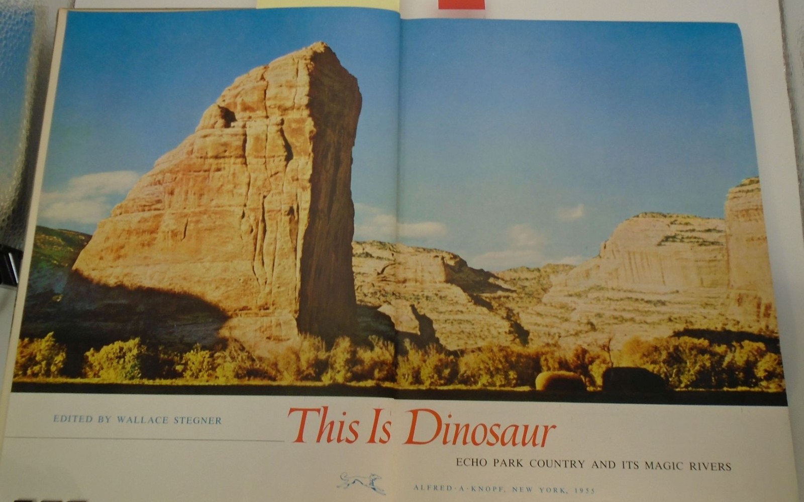 This Is Dinosaur Echo National Park Country 1955 Wallace Stegner 1st Edn