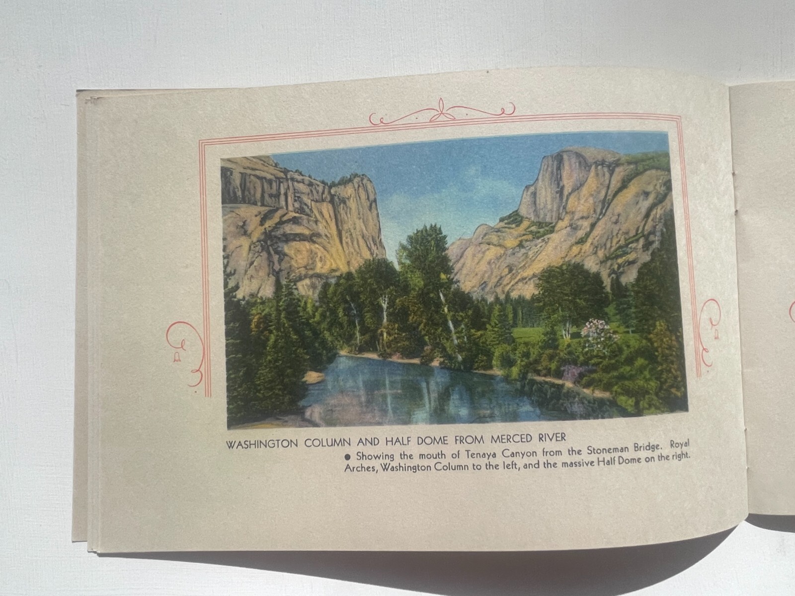 1930-40’s Yosemite National Park Picture Book w/ 32 Pictures *